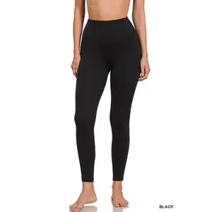 Zenana Brushed Microfiber Full Length Leggings