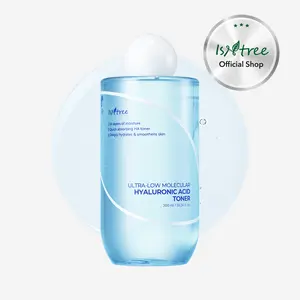 [isntree Official Shop] Ultra-Low Molecular Hyaluronic Acid Toner 10.14 fl.oz / 300ml - Quick-absorbing toner for deep hydration and skin smoothing, Korean Skincare