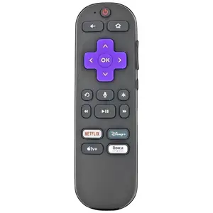Dan's Originals for DRoku RC-EL2 Streaming Stick Remote Control | Voice | Headphone Jack | Netflix | Disney+ | Apple TV+ | Hulu - 3226001085