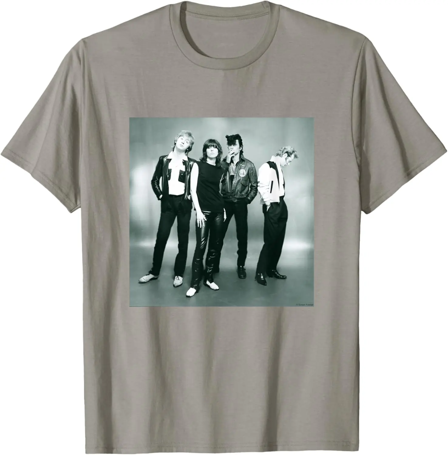 Angus Young Of ACDC Live By Simon Fowler T-Shirt