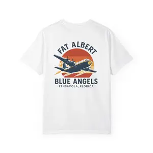 Fat Albert Blue Angels T-shirt, Vintage Airplane Tee, Aviation Gift, Unisex Graphic Tee, Aeronautics Apparel, Flight Enthusiast Shirt