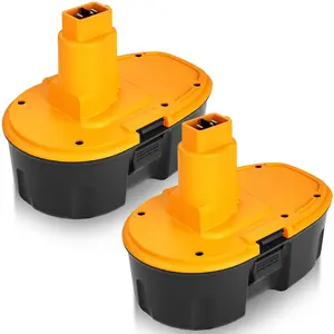 2-Pack 4500mAh Ni-MH Battery for DeWalt 18V XRP System | Extended Runtime for DC9096-DE9096 Series Tools