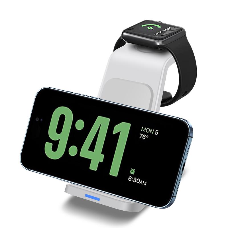 3 in 1 Charging Station, Wireless Charging Stand, Multifunctional Fast Charging Station For iPhone 17 16 15 14 13 12 11 Pro Max & Apple Watch & AirPods, Portable Charging Station