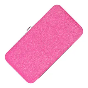 7 Slot Tweezers Storage Box, Eyelash Extension Tool Organizer, Makeup Clips Scissors Holder, Beauty Tweezer Bag, Essential Grooming Kit