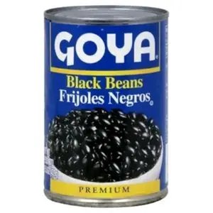 Goya Premium Black Beans Frijoles Negros - High-Quality Canned Beans for Versatile Cooking