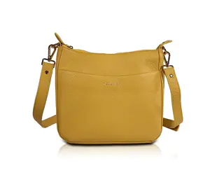 Customizable Leather Chaise Bag with Interchangeable Straps - Womens Leather Fanny Bag