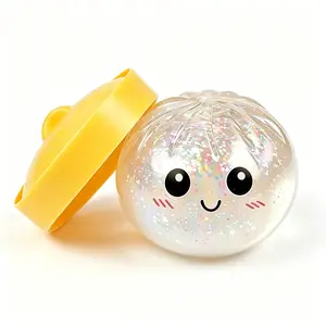 Expressive Giant Dumpling Soft Toy, Soft Squishy, Mystery Gift Box, Stress Relief Toy, Soft Tpe Material, Unboxing Surprise, Valentine's Day and Easter Gift