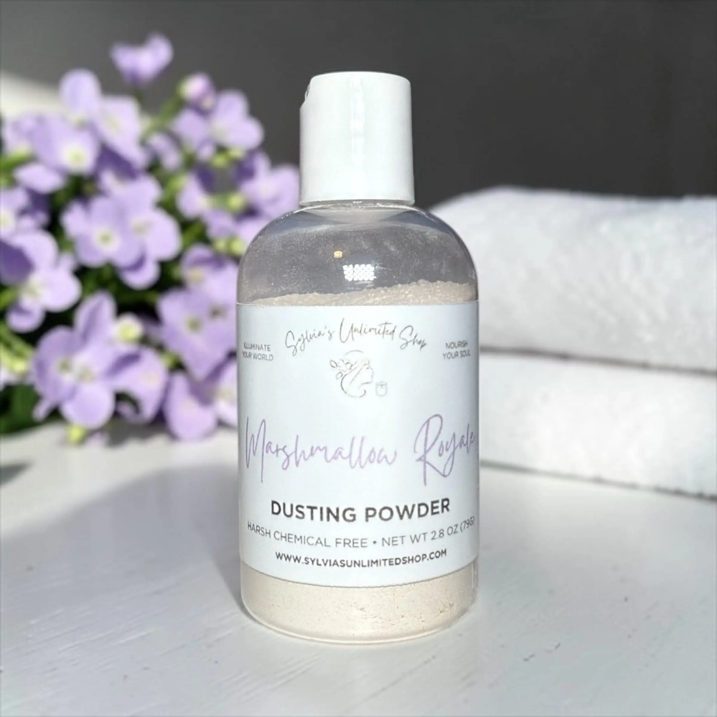 2.8oz. Marshmallow Royale Dusting Powder