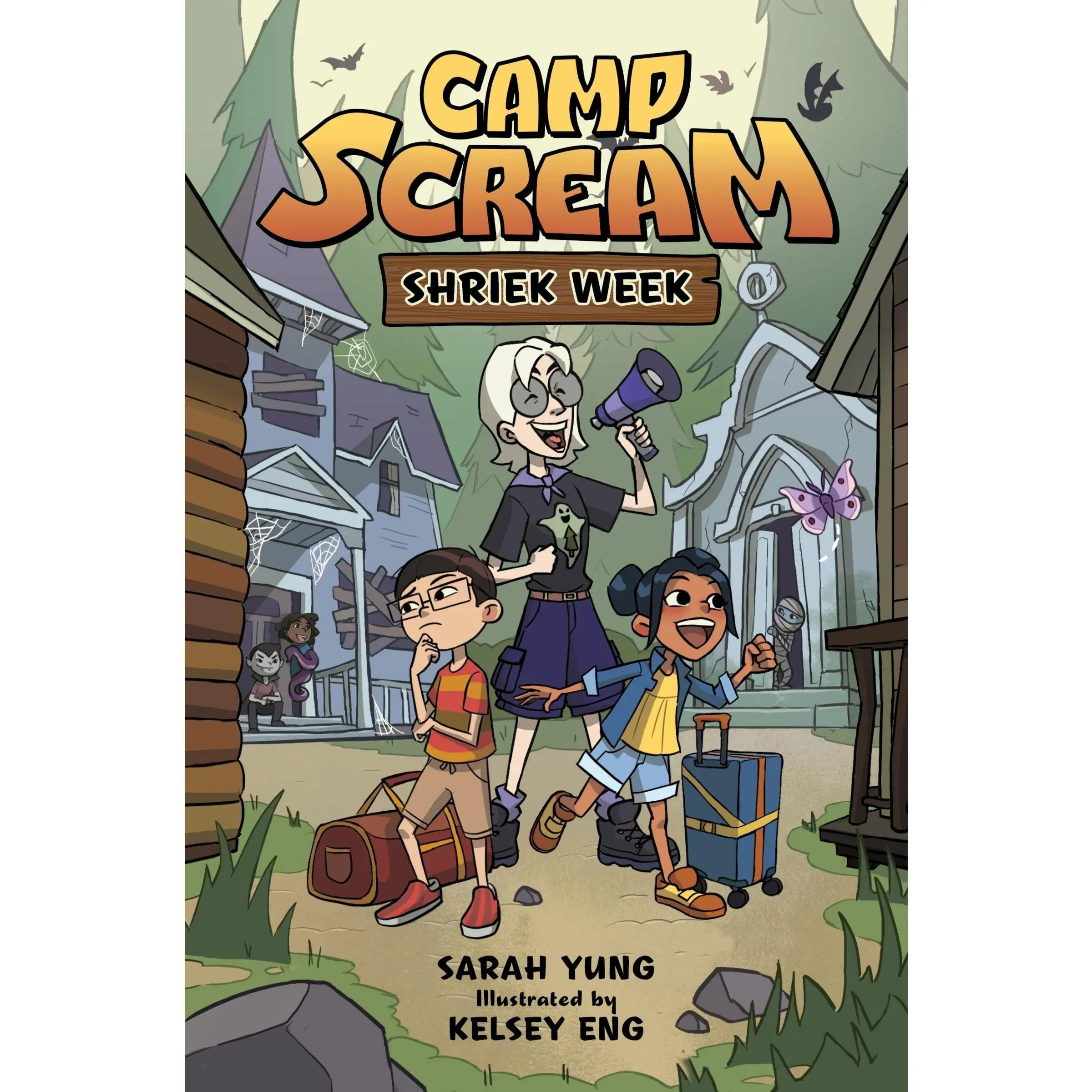 Camp Scream #1: Shriek Week (Camp Scream: Volume Number 1) by Sarah Yung||Kelsey Eng [Hardback Book]