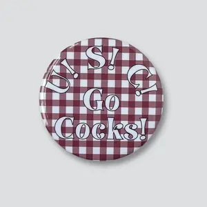 “U! S! C! Go Cocks” Magnetic Game Day Button