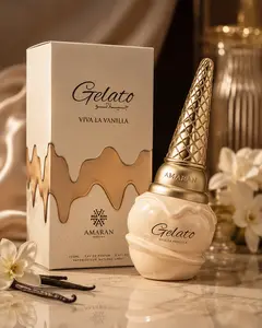 Unisex Vanilla-Scented Fragrance, Gelato-Inspired Viva La Vanilla Scented Perfume for Daily Wear