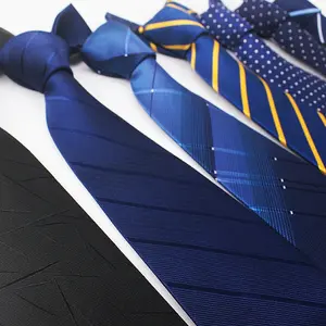 8CM Polyester Jacquard Striped Tie 8CM Polyester Jacquard Striped Tie