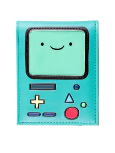 Retro Game Machine Screen Wallet with Hollow Out Design — Fashionable Embossed Card Holder & Personalized ID Case