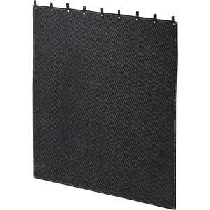 Studio Sound Blanket, Large Soundproof Blanket with Grommets, Heavy Duty Sound Dampening Noise Reducing Acoustic Divider for Workshop, Basement, Laundry, Black, 48 * 72