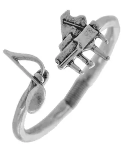 Piano and Note Bracelet - Silver