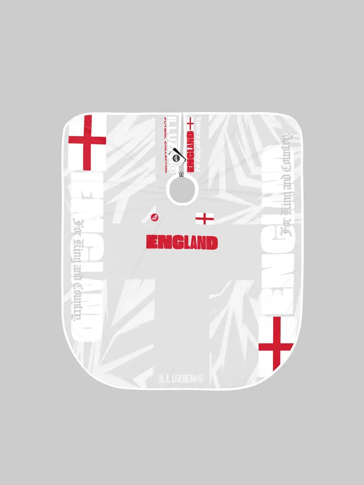 England Futbol PRO Cape | Professional Waterproof Hair Cutting Cape with Adjustable Neck Closure