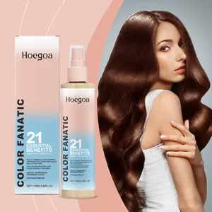 In Spray for Color Treated Hair - Heat Protectant with UV Shield & Frizz Control - Sulfate-Free Vegan Formula for Damaged & Curly Hair