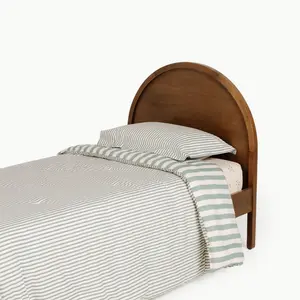 Gathre Green Stripe Reversible Comforter Set Twin