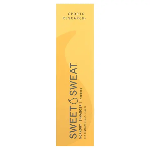 Sports Research Sweet Sweat®, Workout Enhancer, Tropical, 6.4 oz (181 g)