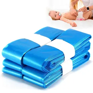 Baby Diaper Bin Bag, 1 Set Multipurpose Pet Poop Bag with Handle, Long Thickened Diaper Cleaning Bag, Pet Waste Bag, Pet Supplies