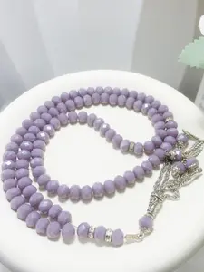 Artificial Crystal Rosary Beads, Islamic Worship Prayer Tool, Religious Bracelet for Men & Women, Gift for Eid Al-fitr