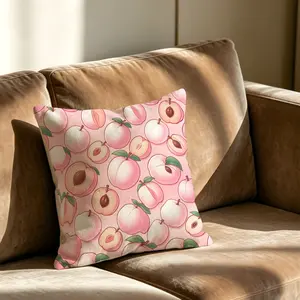 1Pcs, 45x45cm, All-Over Fruit Print Pillow, Multiple Styles, Soft and Skin-Friendly, Suitable for Home Sofa and Bed Decoration, Suitable for All People, Ideal Gift Choice