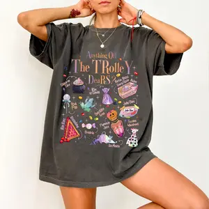Anything Off The Trolley Dears T-Shirt, Wizard School Party Sweatshirt, HP Inspired Tee Shirt, Magic School Shirt, Hogwarts School Sweater, Gift For HP Fans