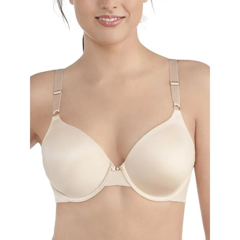 Vanity Fair Beauty Back Smoother Full Coverage Underwire Bra 75345 Fit Womenswear Adjustable Elastic