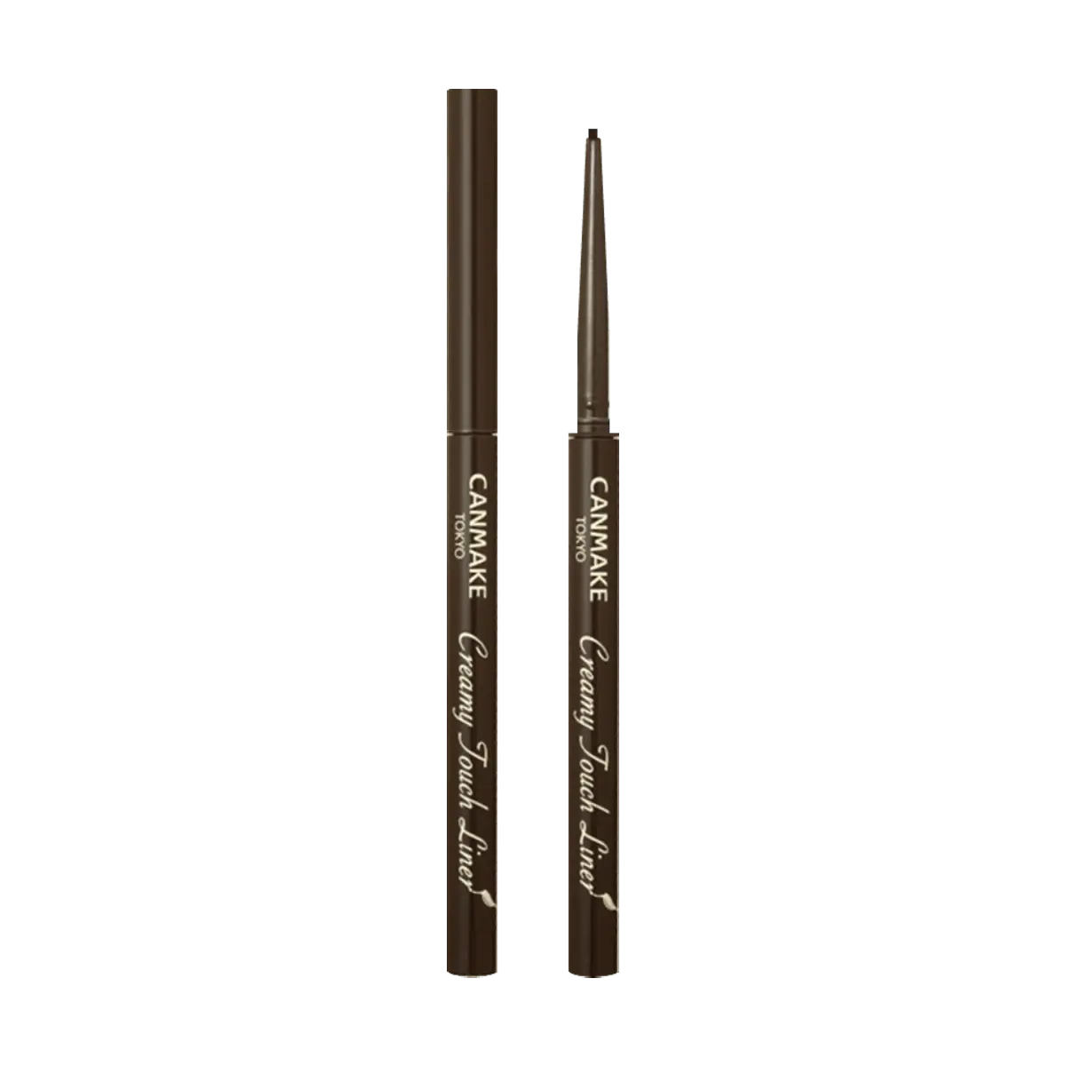 CANMAKE Creamy Touch Liner 1.5mm Waterproof Eyeliner Pencil - Natural Brown (#03) - Smudge-Proof, Long-Lasting, Beginner-Friendly CANMAKE Creamy Touch Liner 1.5mm Waterproof Eyeliner Pencil - Natural Brown (#03) - Smudge-Proof, Long-Lasting, Beginner-Friendly