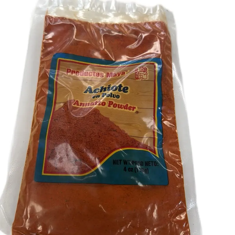 3 Paquetes de Achiote en polvo producto maya 113g