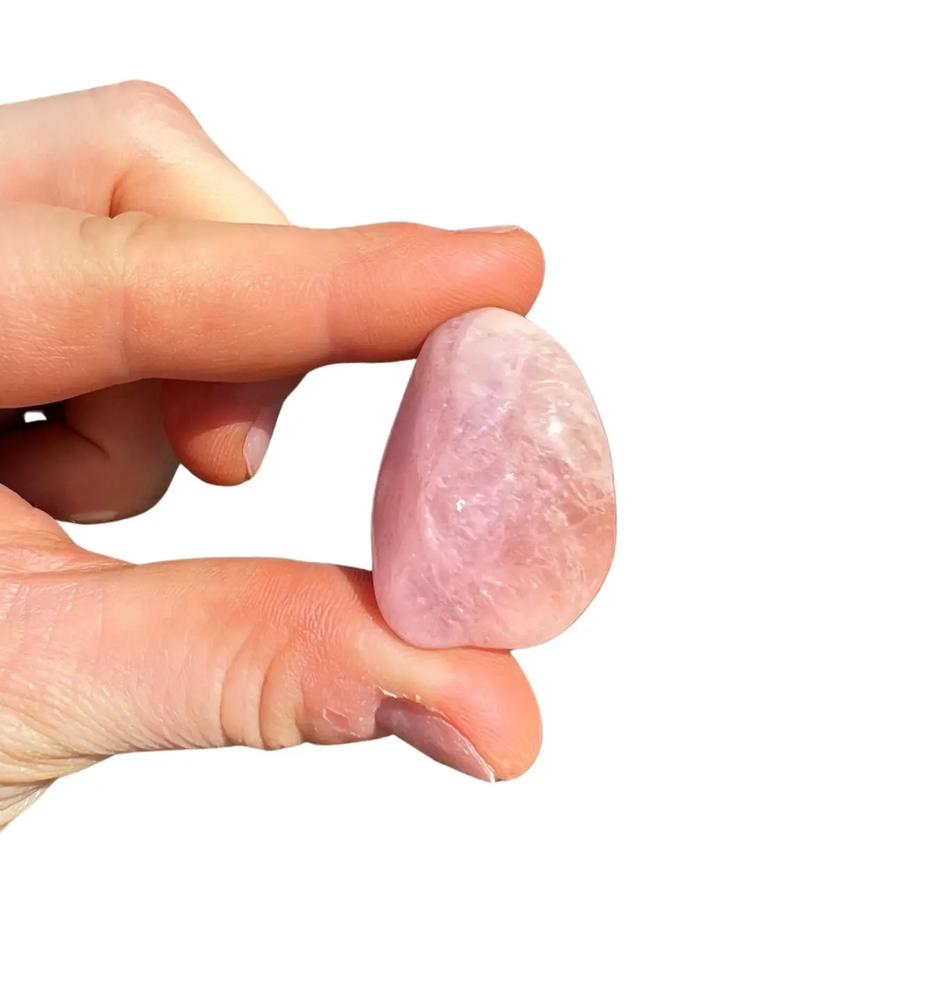 Pink Morganite Tumbled Stone