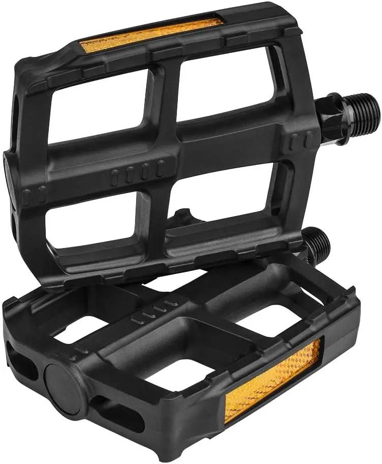 Sports BV Bike Pedal - Universal Fit Bicycle Pedals 9/16" Compatible, Non-Slip & Durable Lightweight, Fits Most Adult Bikes & MTB Bicycles