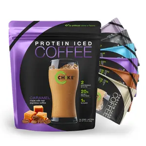 Chike Protein Iced Coffee Caramel Bag + Variety Sampler TikTok Exclusive Bundle 20g Protein 2 Espresso Shots 1g Sugar 11 Flavors Including Caramel Mocha Triple Shot Espresso