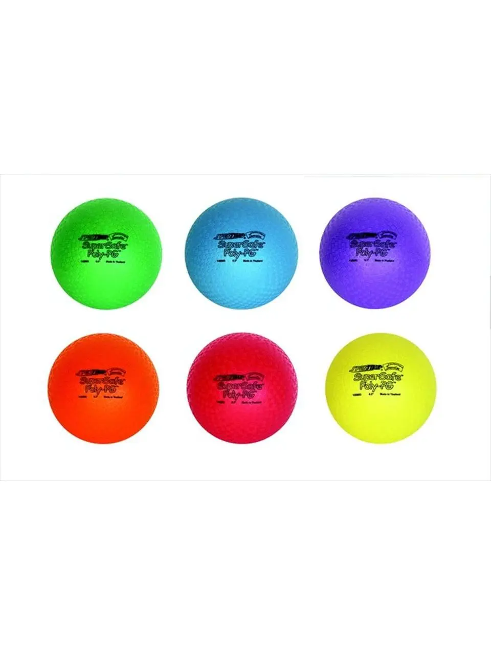 Sportime 1017307 Poly-Pg Grade Balls- Set Of 6