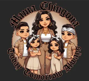 Mama Chingona 1 Gangsheet DTF Heat Transfers for DIY Clothes, Specialty DIY Supplies for Toys & Hobbies Projects