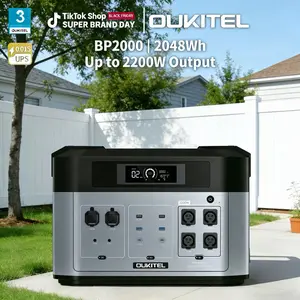 BP2000 2048Wh Large Capacity Power Station for RV, Camping & Home Use, Bi-directional Battery Generator for Home Power Outage, Outdoor Camping RV