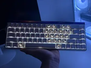 21-Key Butterfly PBT Keycap Set, Side-Printed RGB Shine Through Keycaps for Mechanical Aesthetic Keyboards with RGB Backlighting, Rgb Backlighting Keyboards Diy Layout, Only keycaps,Keyboard Not Included