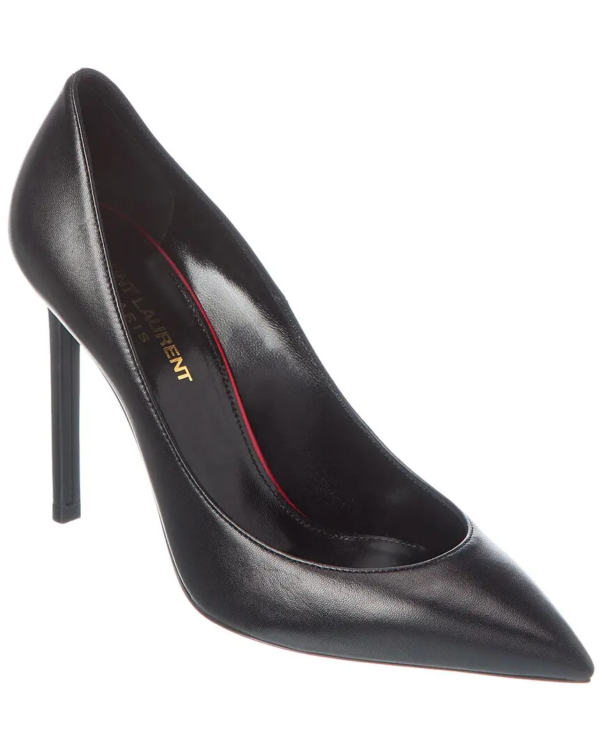 Saint Laurent Anja 105 Escarpin Leather Pump