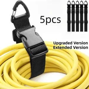 Adjustable Extension Cord Organizer, Three Axis Locking, Durable Polypropylene, Studio and Garage Storage, Tool Belt Holder, Multifunctional Cable Tie