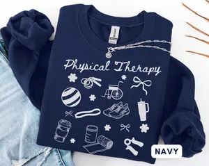 Physical Therapy Sweatshirt T-shirt, Physical Therapist shirt , Physical Therapist Gift, Physical Therapy Shirt, DPT Graduate Gift, PT Shirts Medium