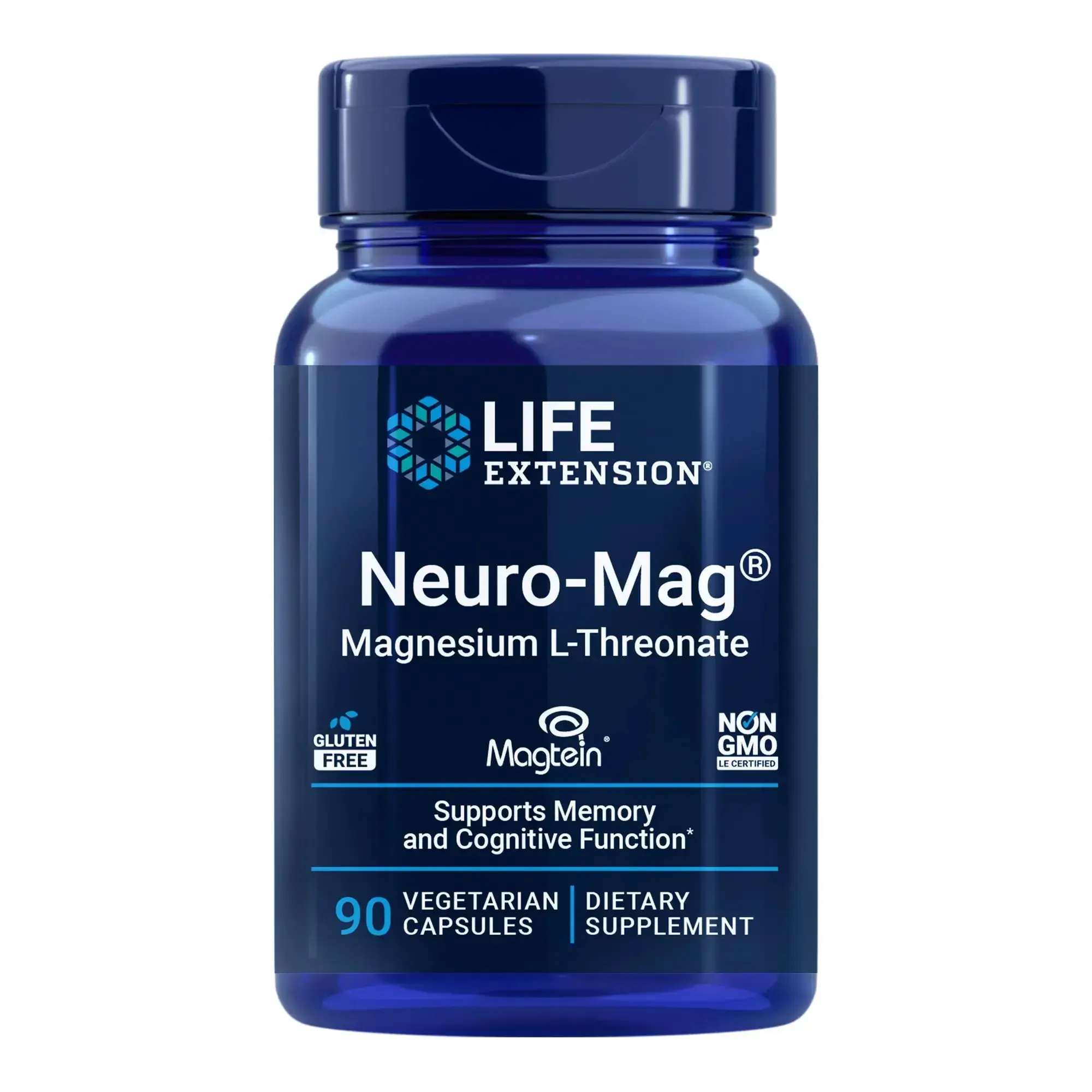 Life Extension Neuro-Mag Magnesium L-Threonate 90 Vegetarian Capsules