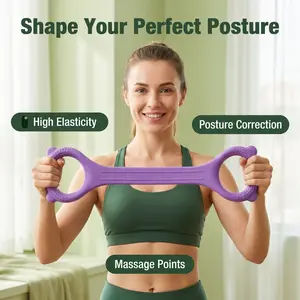Women's Home Yoga Resistance Band, High Elasticity Pull Rope, Back and Chest Sculpting, Shoulder Training, Abdominal Line Fitness Gear