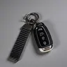 PU Leather Strap Car Keychain, Stylish and Durable Keyring for Everyday Use, Perfect Gift for Friends and Family, Car Key Chains