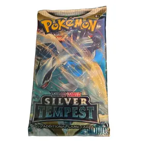 Sword and shield, silver Tempest booster pack