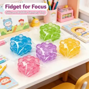 Squishy - Taba Super Soft Juicy Grape-shaped Play Molding Toy, a stress-relieving gadget with grape texture. Ideal for birthday party gifts, Easter, Halloween, Christmas presents. A toy to relieve stress for young girls.