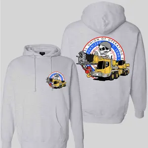 Operator Hoodie - Sweatshirt, Heavy Equipment Operator Union Operator Gear, Union Proud Blue Collar, Operator Gear Crane Operator ,Construction