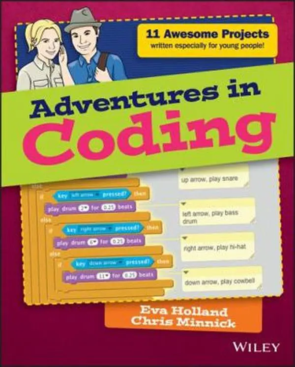 USED-Adventures in Coding by Holland, Eva (Paperback)
