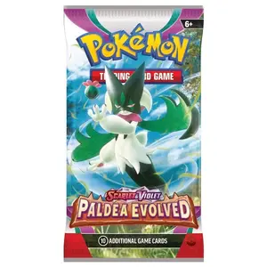Pokémon 2023 PALDEA Evolved Unweighted Booster Pack - 10 Cards per Pack