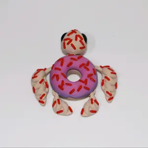 Donurtle(Donut-Turtle) 3d print Decor