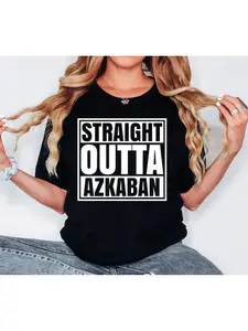 Unisex Shirt from Azkaban, Geeky Tee, Fantasy Apparel, Wizard-Themed Top, Present for Him, Present for Her, Film Shirt, Travel Tee